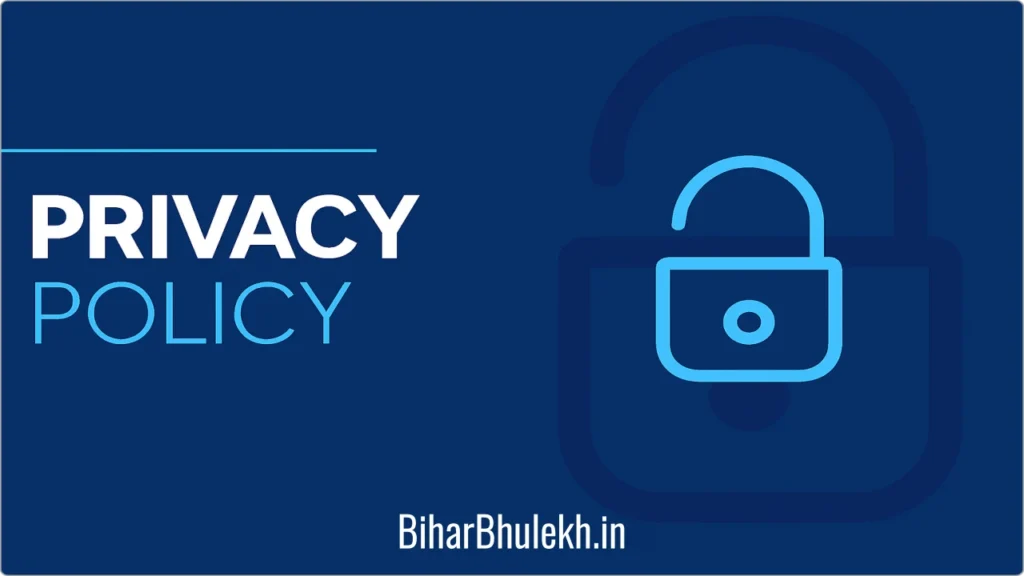 Privacy Policy - BiharBhulekh.in